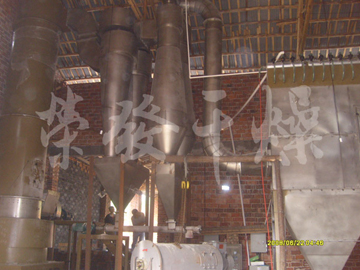 二氧化硅專用閃蒸干燥機工程